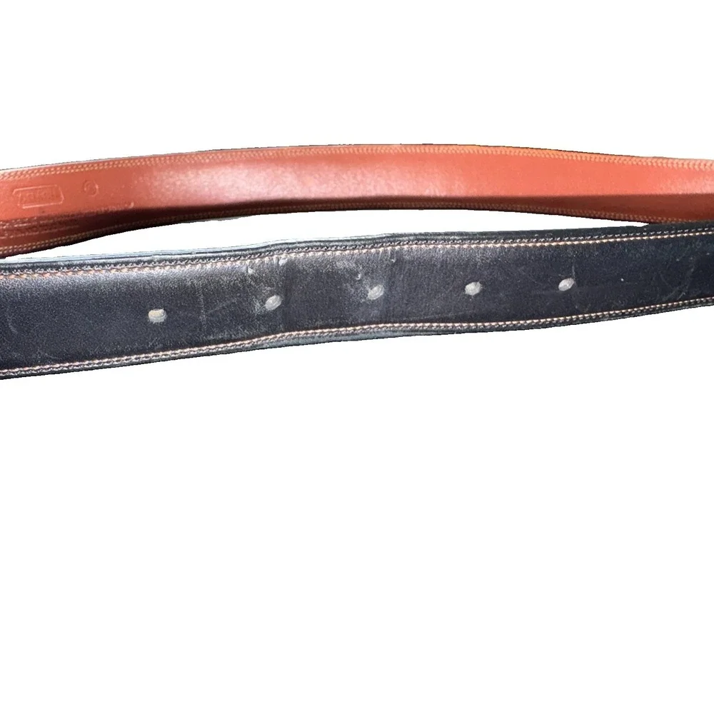 Coach Leather Belt Mens 34